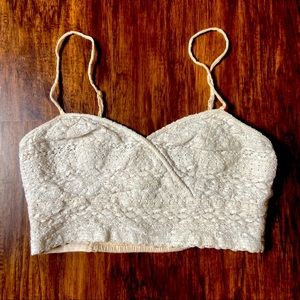 American Eagle Lace Crop Top XS